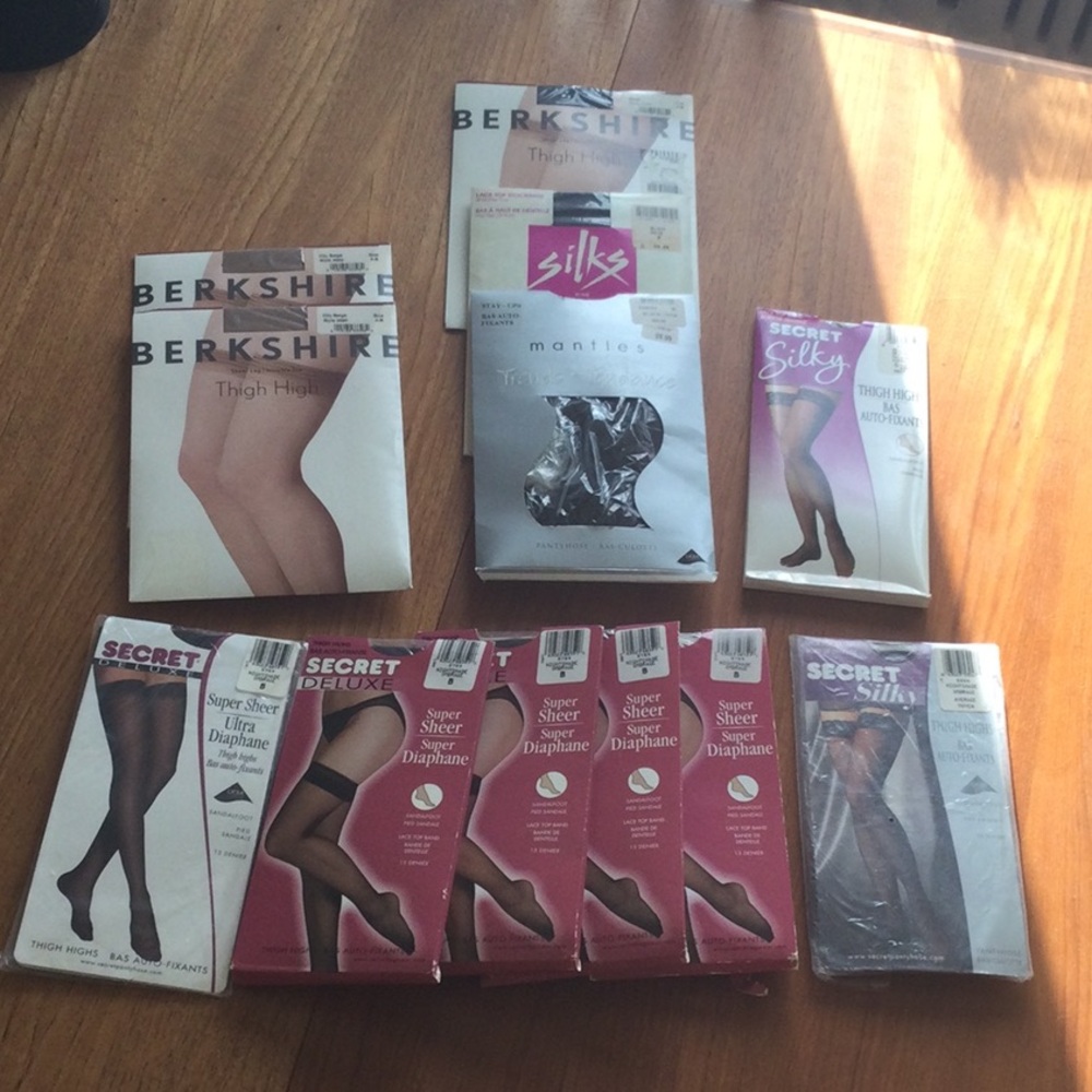 Thigh high stockings Size B
